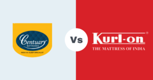 centuary vs kurlon mattress comparison