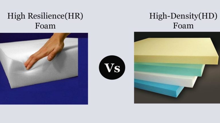 High Resilience(HR) Foam Vs. High-Density(HD) Foam - Which Is Best