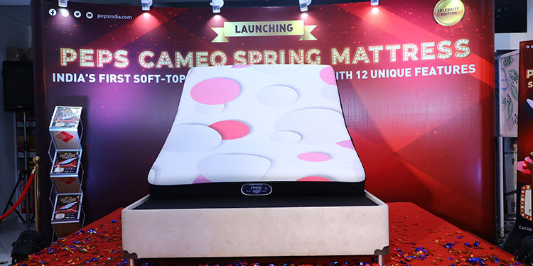 Peps Industries Launches India’s First Jersey Mattress 3