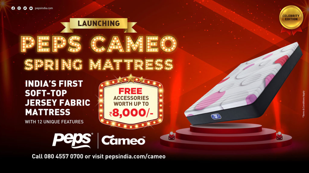 Peps Industries Launches India’s First Jersey Mattress 2