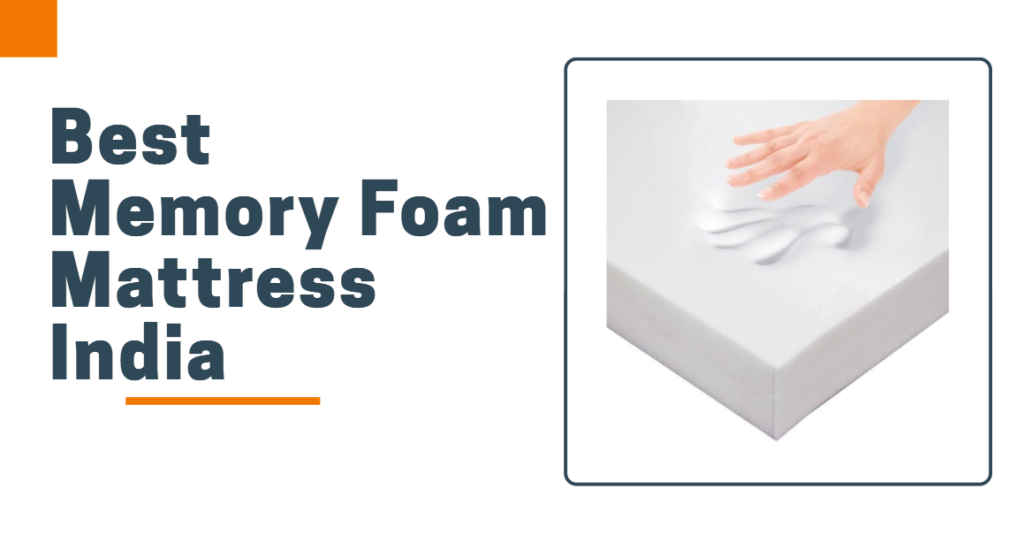 best high density memory foam mattress in india